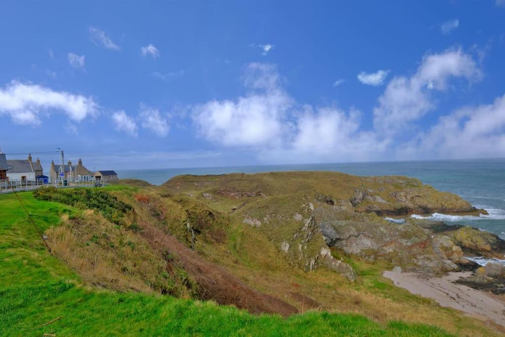 Cliff Top Cottage With Sea Views Portknockie Exterior foto